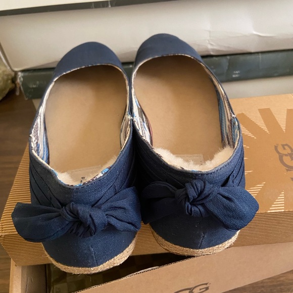 UGG Women's Blue Espadrilles - Picture 2 of 5